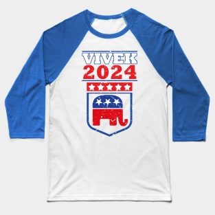 Vivek Ramaswamy 2024 - A New Wave in Presidential Politics Baseball T-Shirt